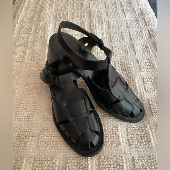 HEREU | Pesca Heeled Fisherman Sandal - Picture 1 of 10